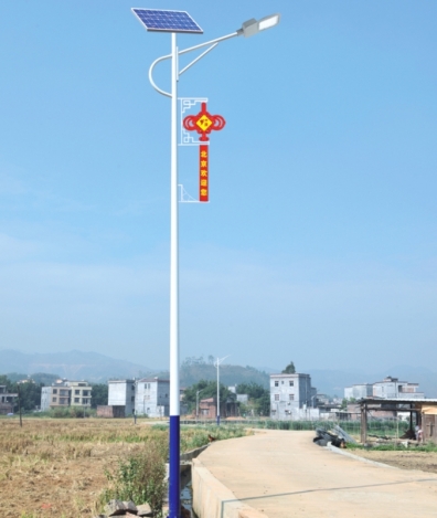 led太(tai)陽能路燈(deng)燈(deng)桿搭建(jian)高度選擇